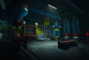 Podkładka pod myszkę gra Poppy Playtime Huggy
