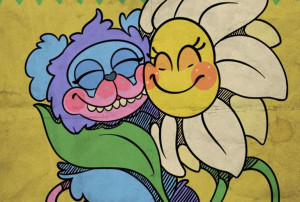 Podkładka pod myszkę gra Poppy Playtime Huggy