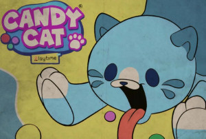 Podkładka pod myszkę gra Poppy Playtime Huggy