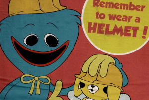 Podkładka pod myszkę gra Poppy Playtime Huggy