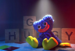 Podkładka pod myszkę gra Poppy Playtime Huggy