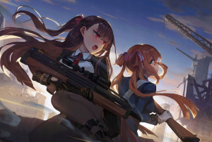 Podkładka pod myszkę gra Girl's Frontline