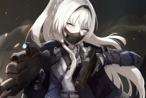 Podkładka pod myszkę gra Girl's Frontline