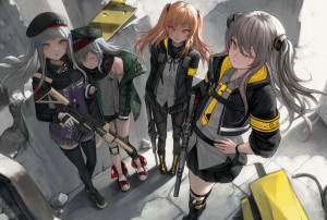 Podkładka pod myszkę gra Girl's Frontline