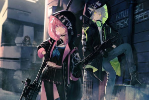 Podkładka pod myszkę gra Girl's Frontline