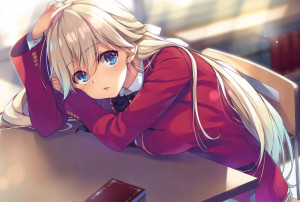 Podkładka pod myszkę anime Classroom of the Elite
