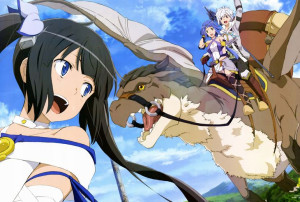 Podkładka pod myszkę anime Dungeon Danmachi