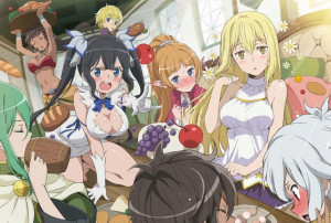 Podkładka pod myszkę anime Dungeon Danmachi