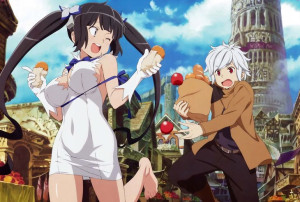 Podkładka pod myszkę anime Dungeon Danmachi