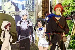 Podkładka pod myszkę anime Dungeon Danmachi