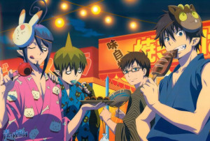 Mata Podkładka pod myszkę anime Ao no Exorcist