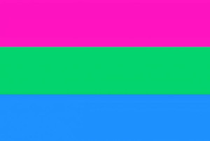 Podkładka pod myszkę LGBT flaga Poliseksualnych