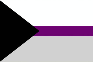 Podkładka pod myszkę LGBT flaga Demiseksualnych