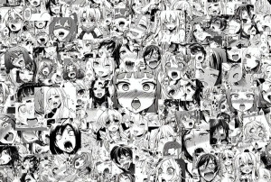 Mata Podkładka pod myszkę anime Ahegao