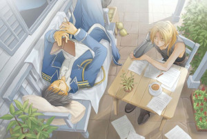 Podkładka pod myszkę anime Fullmetal Alchemist