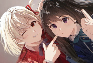 Mata Podkładka pod myszkę anime Lycoris Recoil