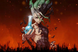 Mata Podkładka pod myszkę anime Dr. Stone