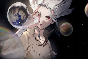 Mata Podkładka pod myszkę anime Dr. Stone