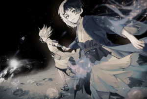 Mata Podkładka pod myszkę anime Dr. Stone
