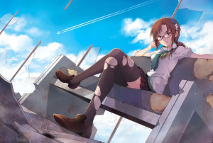 Mata Podkładka pod myszkę anime Evangelion