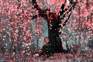 Mata Podkładka pod myszkę anime Kimetsu no Yaiba