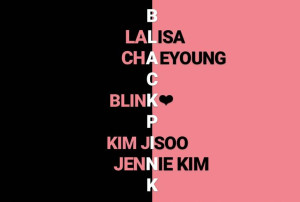 Mata na biurko K-Pop Kpop BLACKPINK Black Pink