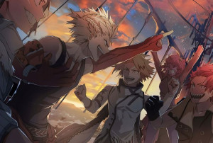 Mata Podkładka pod myszkę anime Boku no Hero