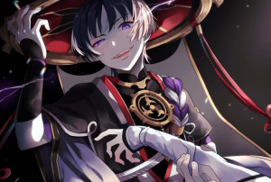 Mata Podkładka Genshin Impact Scaramouche