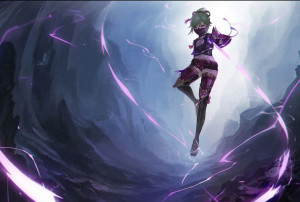 Mata Podkładka Genshin Impact Kuki Shinobu