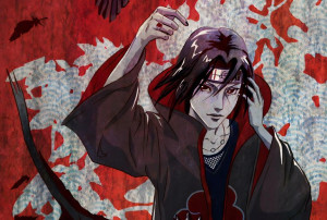 Mata Podkładka pod myszkę anime Naruto Itachi