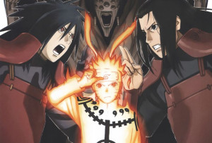 Mata Podkładka anime Naruto Madara Hashirama