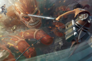 Podkładka pod myszkę Attack on Titan