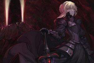 Mata Podkładka pod myszkę anime Fate Saber Alter