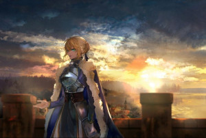 Mata Podkładka pod myszkę anime Fate Saber