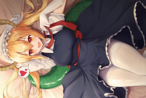 Mata Podkładka anime Kobayashi-san Maid Dragon