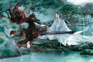 Mata Podkładka pod myszkę anime Mo Dao Zu Shi