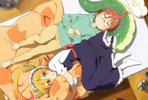 Mata Podkładka anime Kobayashi-san Tohru Dragon