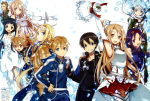 Podkładka pod myszkę Sword Art Online