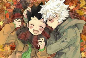 Mata Podkładka anime Hunter x Hunter Killua i Gon