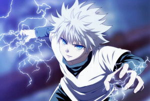 Mata Podkładka anime Hunter x Hunter Killua