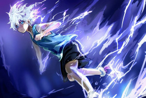 Mata Podkładka anime Hunter x Hunter Killua