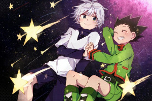 Mata Podkładka anime Hunter x Hunter Gon Killua