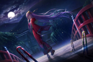 Mata Podkładka pod myszkę Vocaloid Megurine Luka
