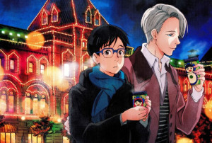 Mata Podkładka anime Yuri on Ice Victor Yuri