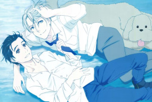 Mata Podkładka anime Yuri on Ice Victor Yuri