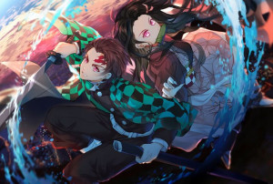 Mata Podkładka pod myszkę anime Kimetsu no Yaiba