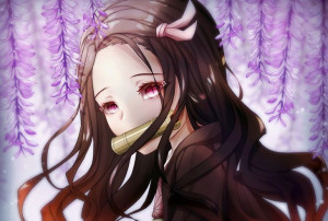 Mata Podkładka anime Kimetsu no Yaiba Nezuko