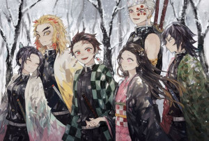 Mata Podkładka pod myszkę anime Kimetsu no Yaiba