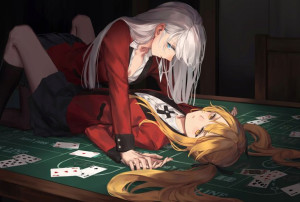 Mata Podkładka anime Kakegurui Mary Ririka