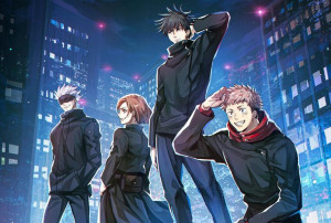 Mata na biurko anime Jujutsu Kaisen